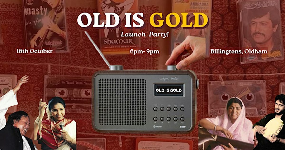 Old is Gold: Magazine Launch Party, Oldham