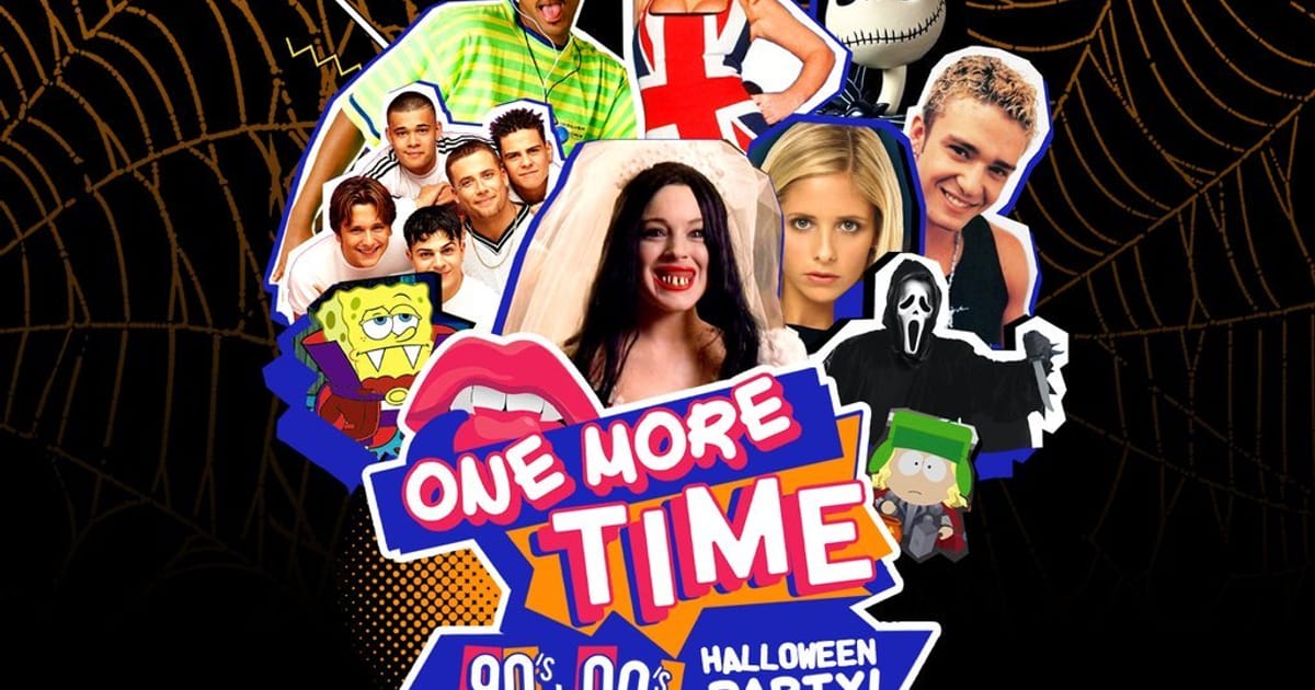 One More Time - 90s & 00s Halloween Day Party | Chester, Chester