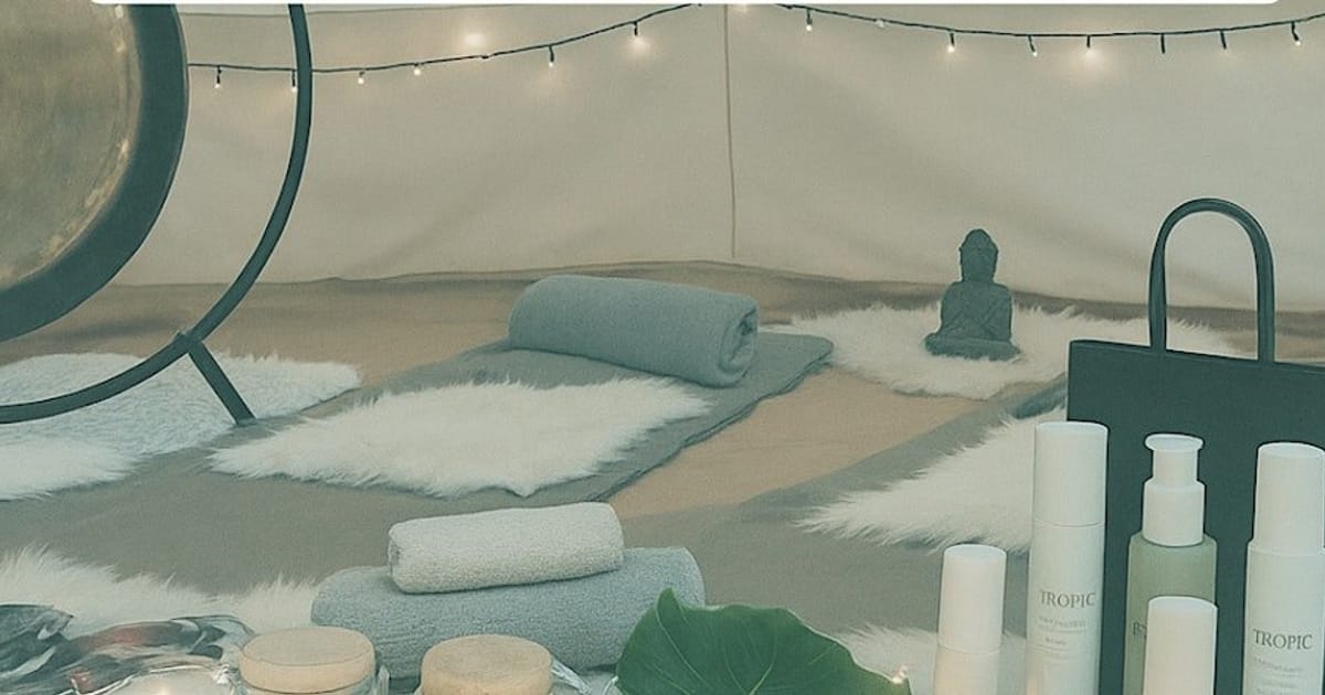 Pamper - Pause - Peace.    A Soothing Sound Bath with Tropic Facial, Arundel