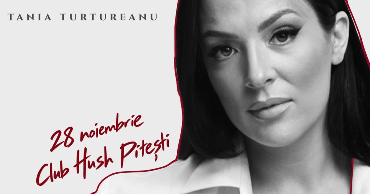 Pitești: Concert TANIA TURTUREANU | De Vorbă cu Mine, Pitesti