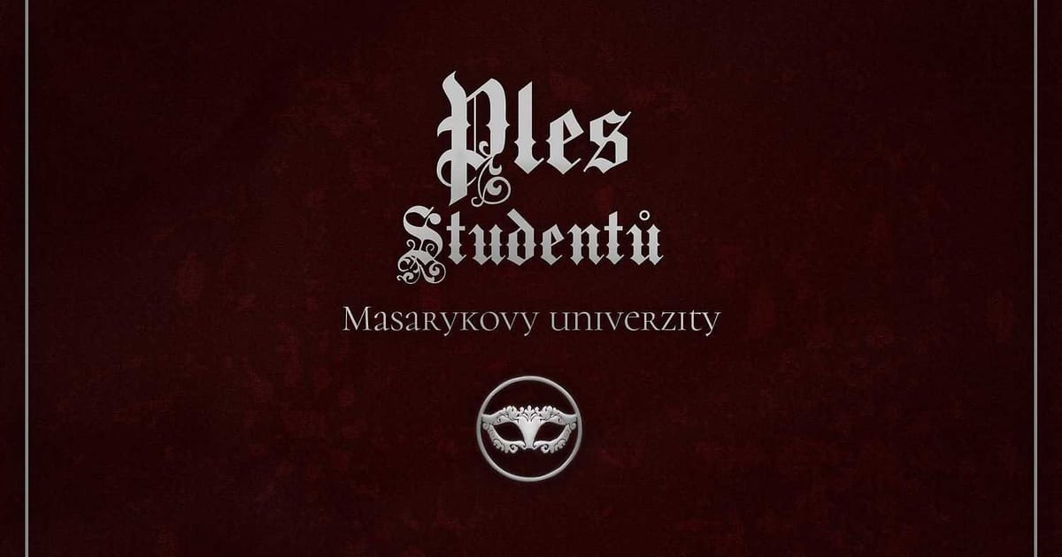 Ples studentů Masarykovy univerzity 2026, Brno