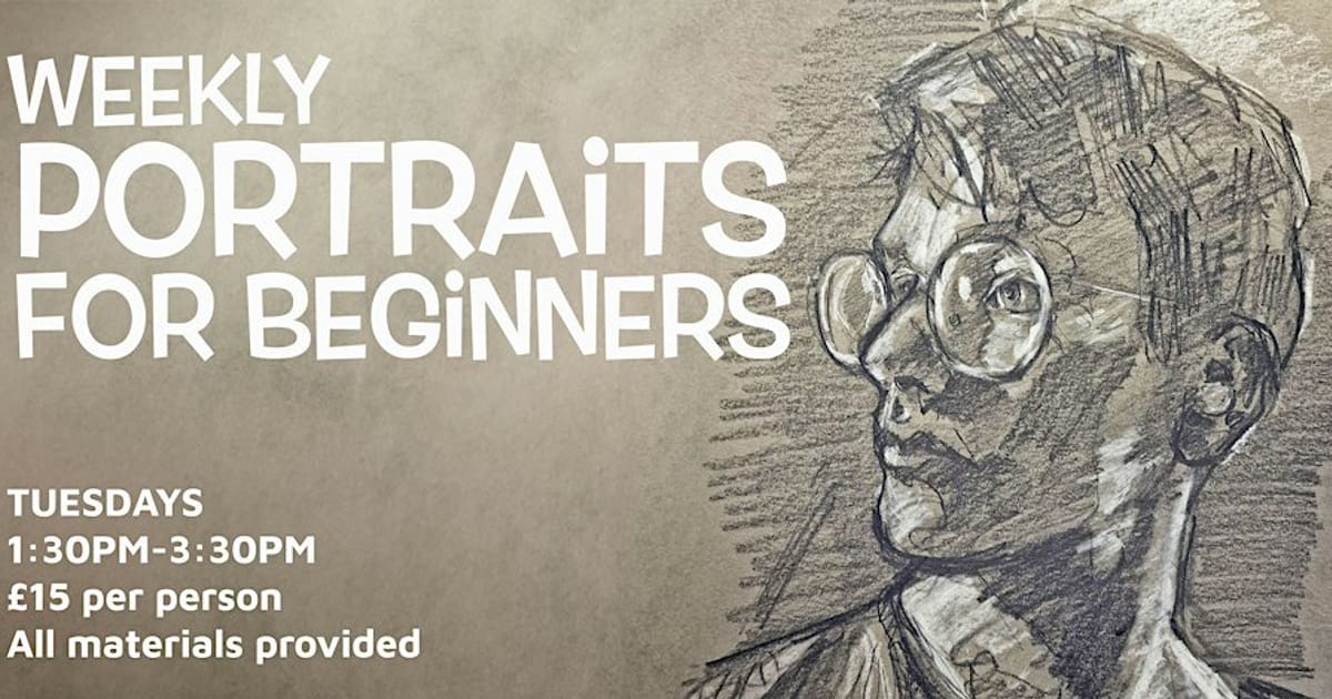 Portraits for Beginners at The Customs House, South Shields