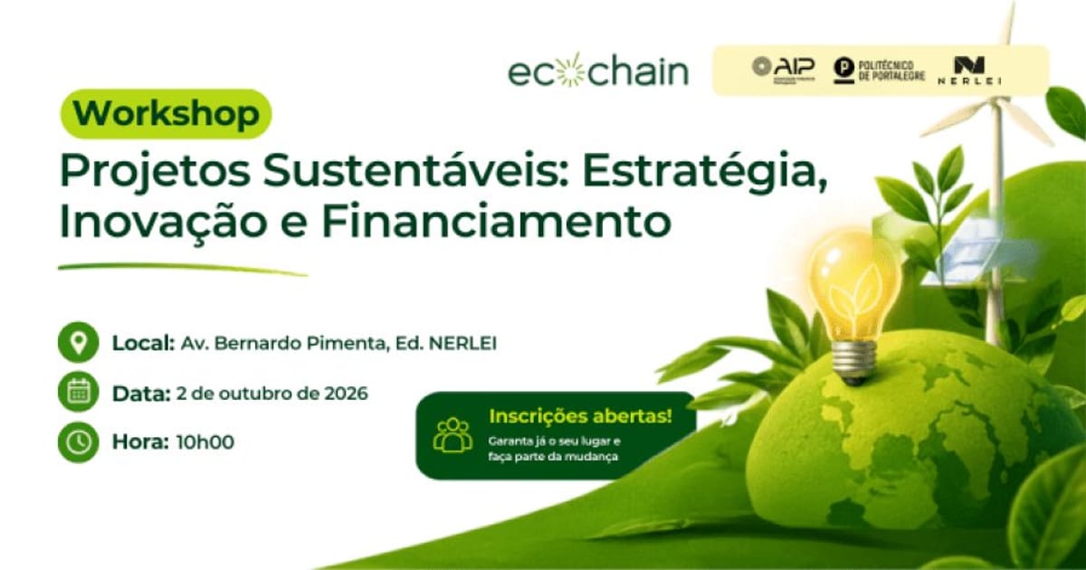 Projetos Sustentáveis: Estratégia, Inovação e Financiamento, Leiria