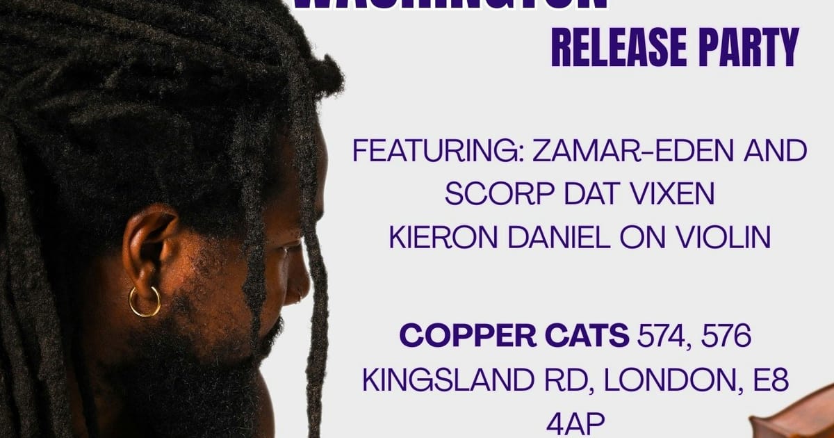 Release show: A Day in the life of Gary Washington, Stoke Newington