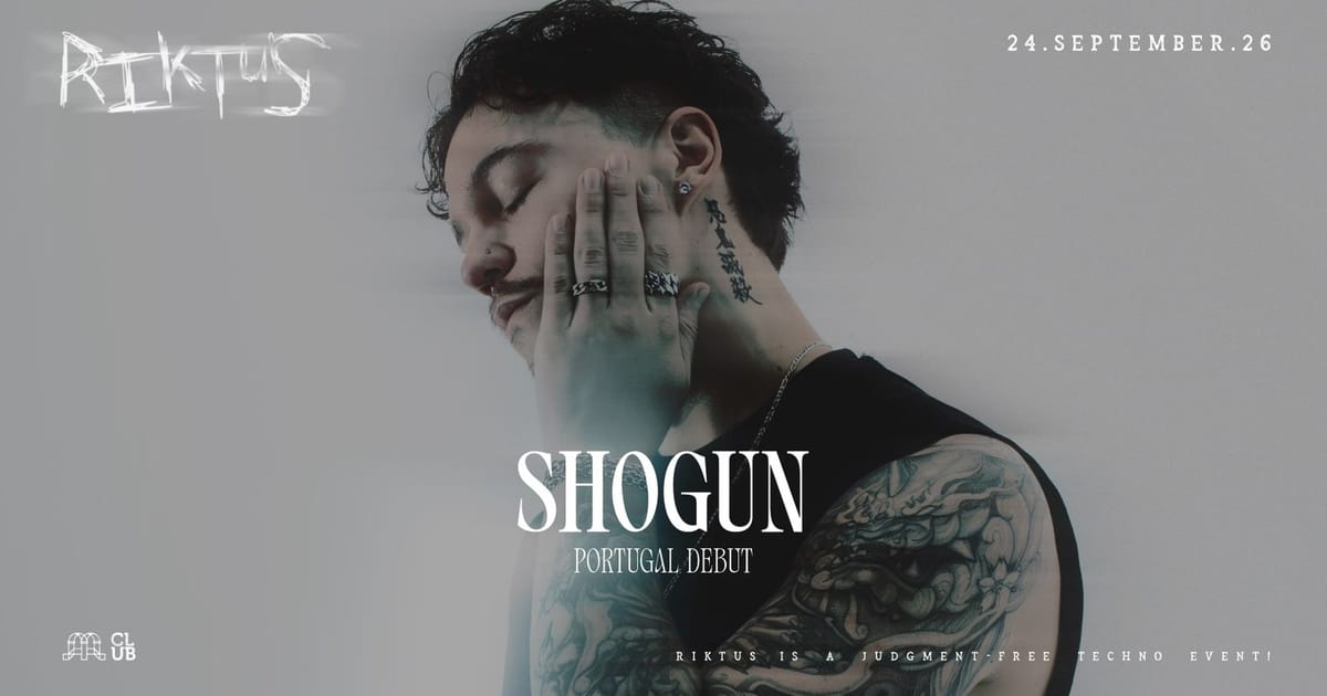 Riktus With Shogun (Usa / Portugal Debut), Lisbon