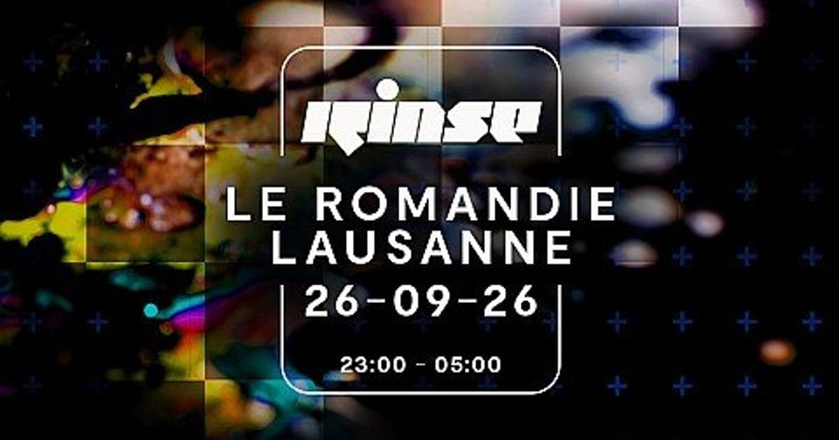 RINSE FM PRÉSENTE : TEKI LATEX (FR) + LE BEAU BIZARRE B2B MUGABO (CH) + MAYUNGOS (CH), Lausanne