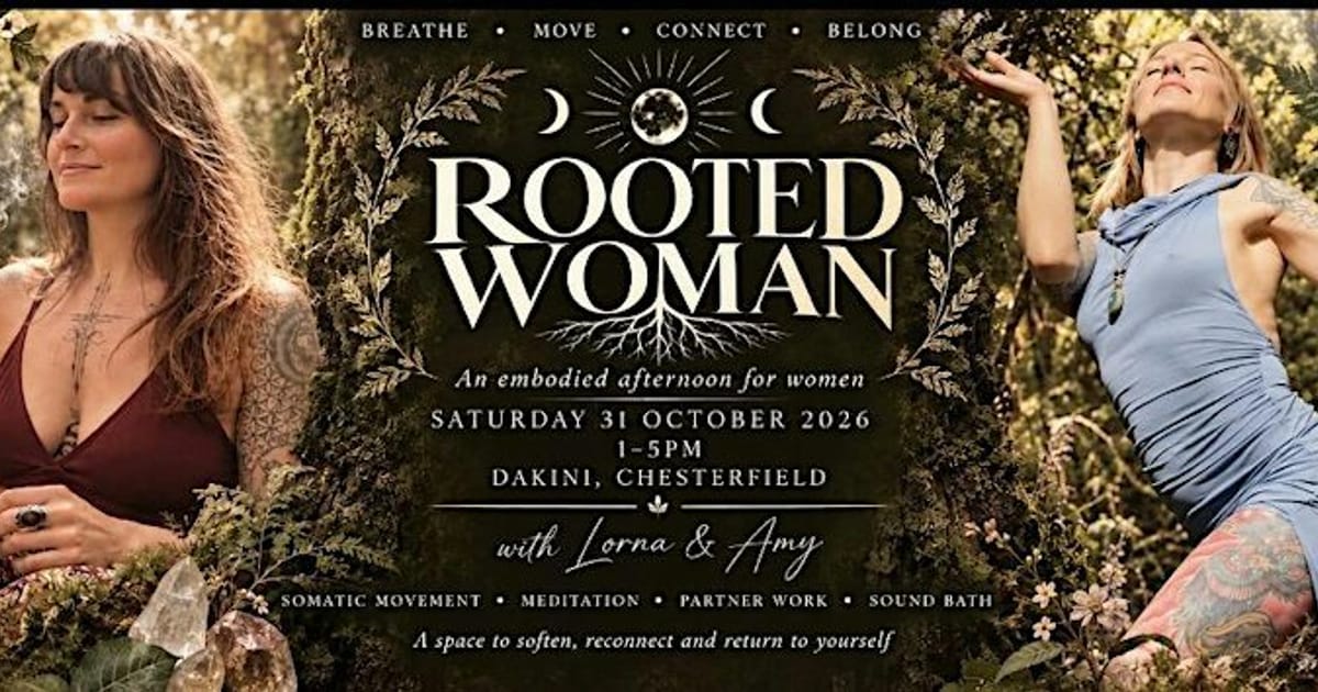 Rooted Woman with Awake & Liberate, Chesterfield