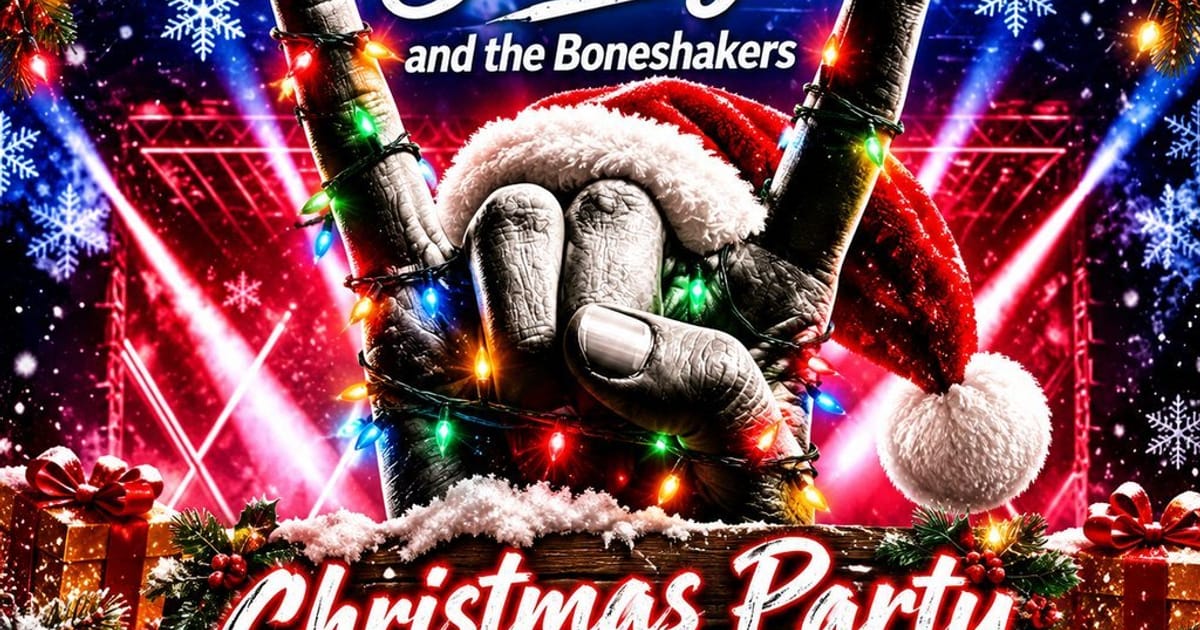 Rusty Strings and the Boneshakers Christmas Party 2026, Ramsbottom