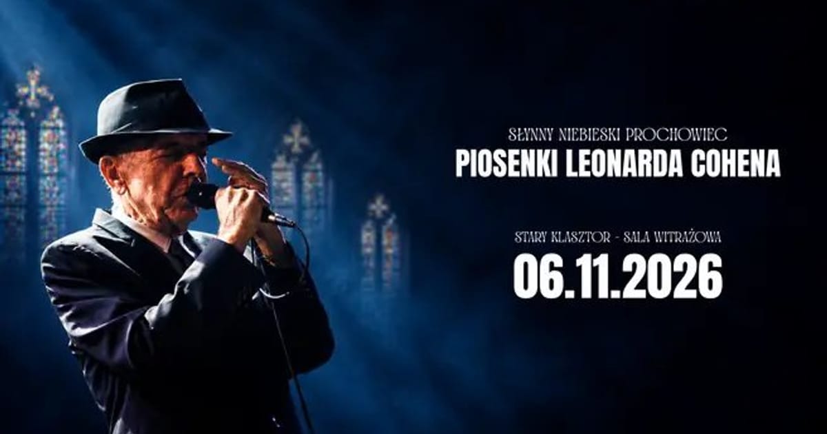 "Słynny Niebieski Prochowiec" - piosenki Leonarda Cohena, Wrocław