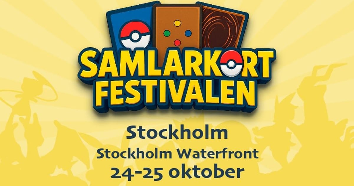 Samlarkortfestivalen Stockholm 24-25 oktober 2026, Stockholm