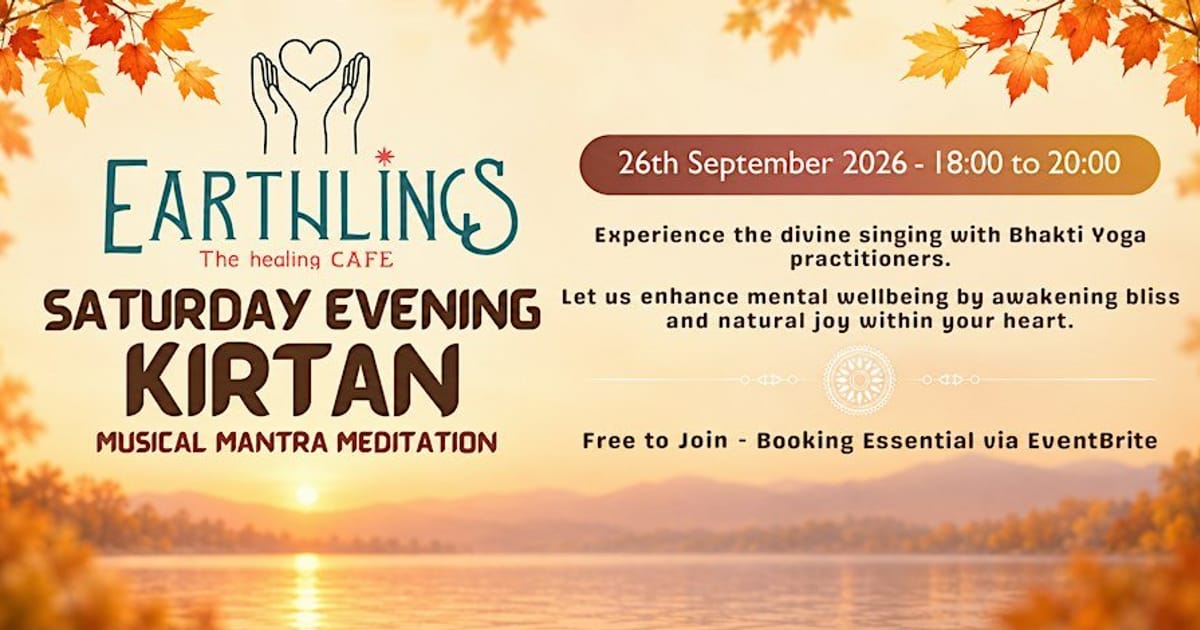 Saturday Evening Kirtan | Musical Mantra Meditation, Newcastle upon Tyne