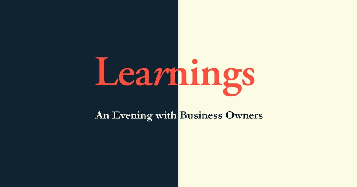 Seanchoíche Dublin x Monzo Business | Learnings, Dublin