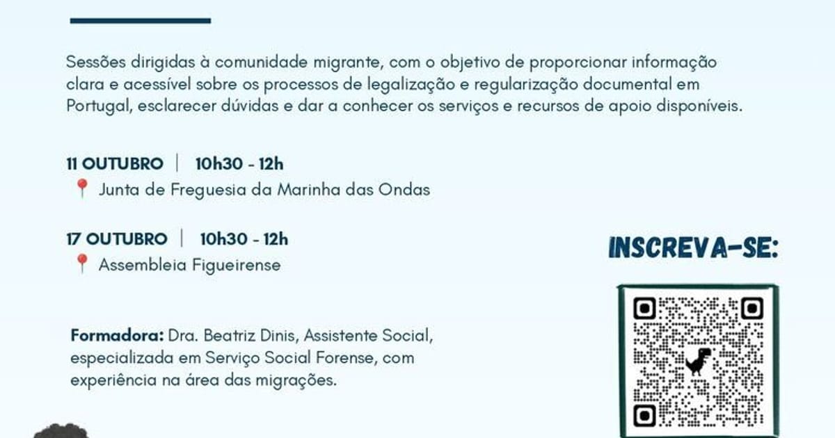 Sessão “Viver em Portugal: Legalização e Regularização Documental”, Figueira da Foz