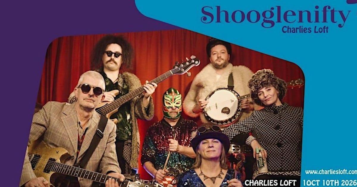 Shooglenifty at Charlies, Milngavie