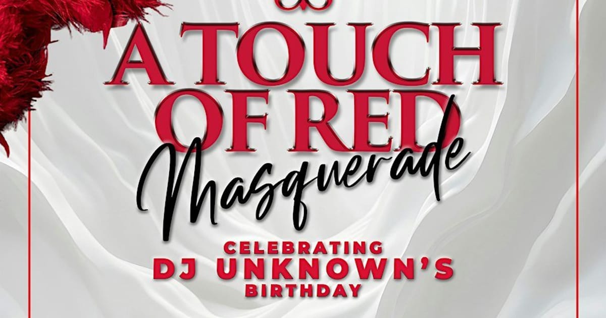 Simply Soul 'Touch of Red - Masquerade' on Saturday 31st October 2026, Walsall