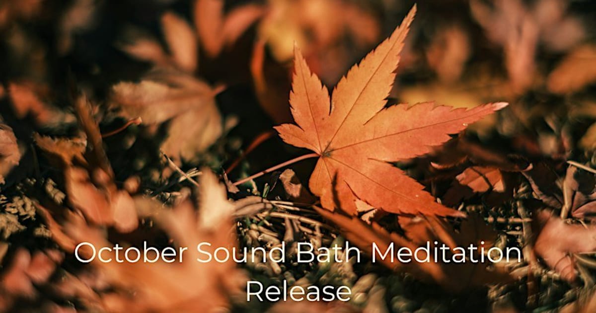 Sound Bath Meditation- Release, Avon