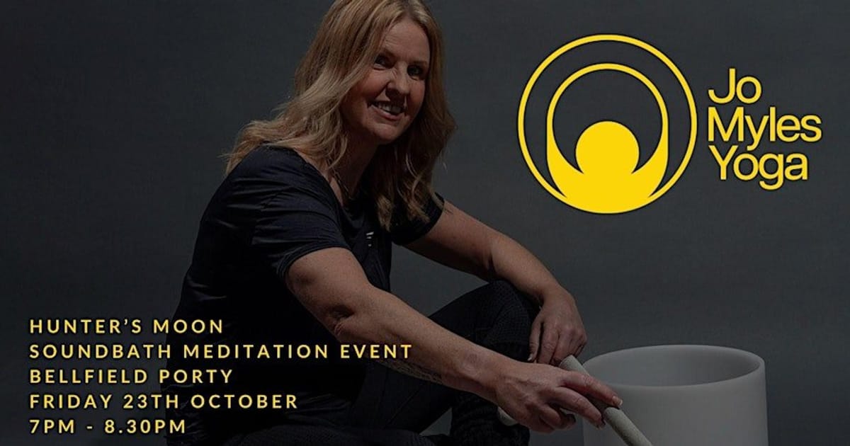 Soundbath Meditation Event for the Hunter's Moon!, Portobello