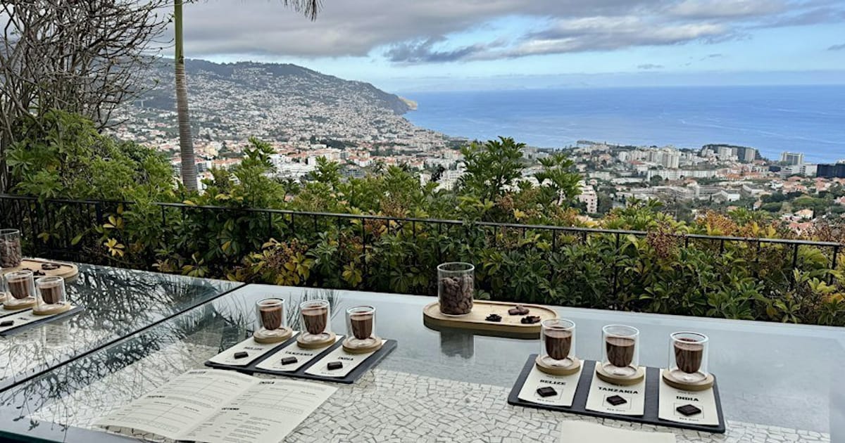 Specialty Chocolate Tasting Overlooking Funchal, Funchal