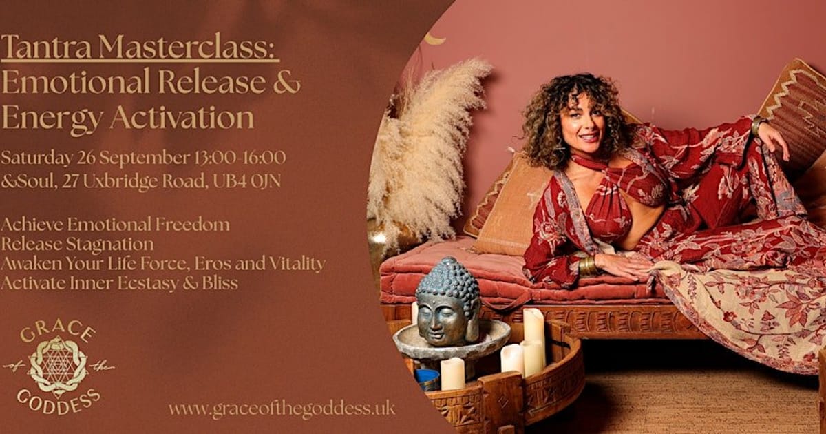 Tantra Masterclass: Emotional Release and Energy Activation, Hayes