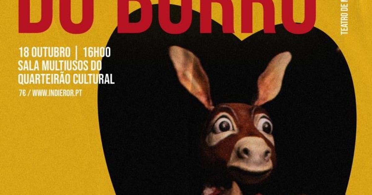TEMOS TEATRO! CICLO DE TEATRO DE CHAVES | O CAMINHO DO BURRO | Teatro de Marionetas, Chaves