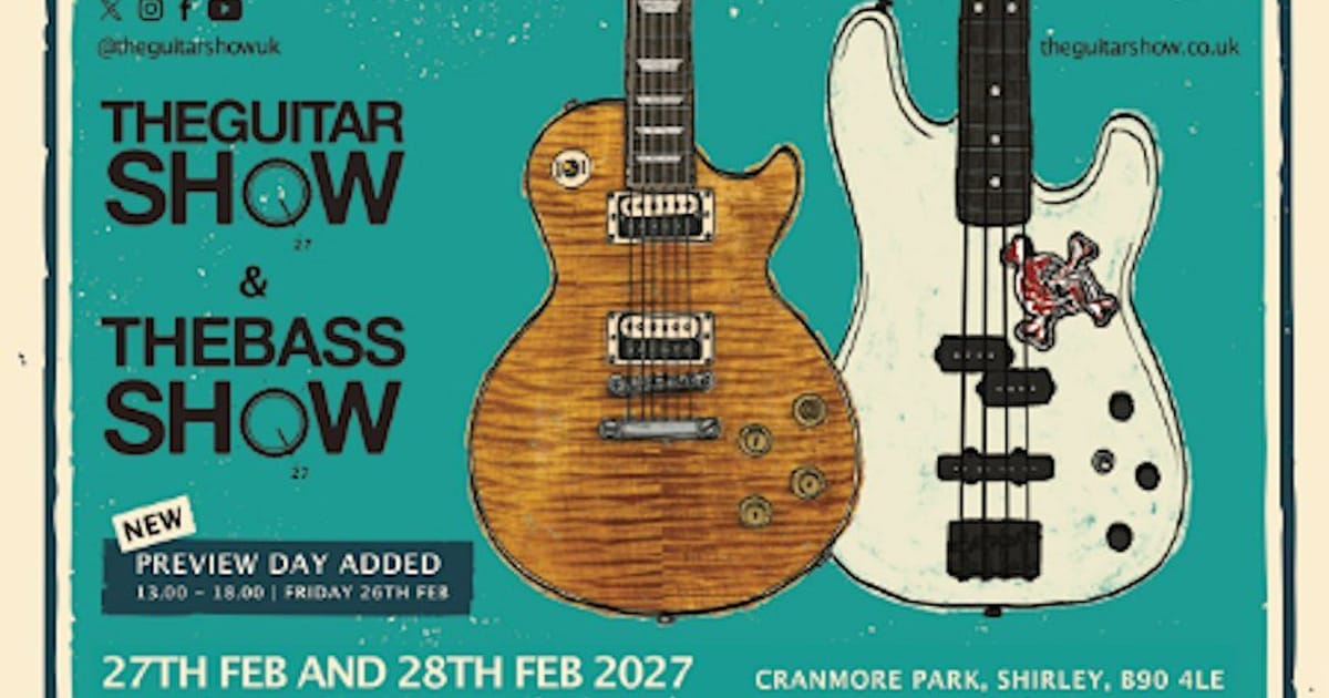 The Guitar Show | The Bass Show 2027, Shirley