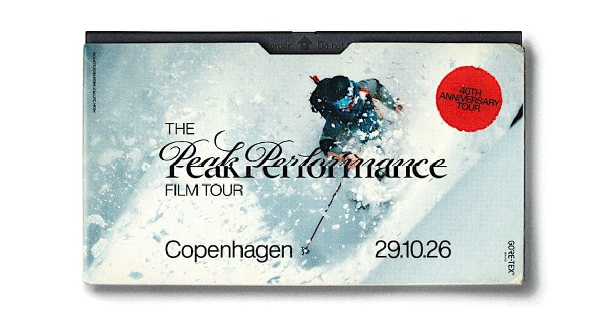 The Peak Performance Film Tour | Copenhagen, København