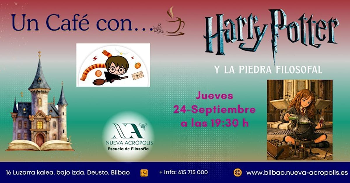 Un café con... Harry Potter y la Piedra Filosofal, Bilbao