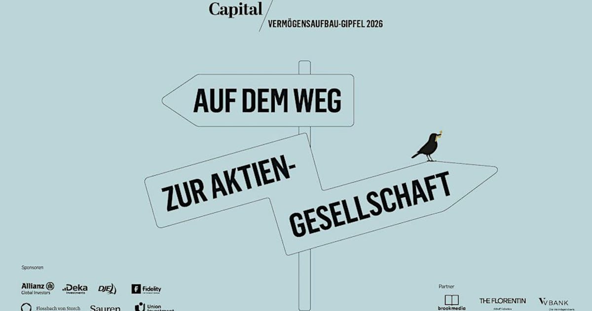 Vermögensaufbau-Gipfel 2026 - von Capital und ntv, Frankfurt