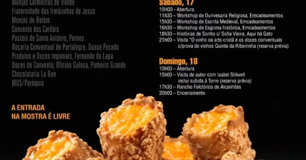 X Mostra de Doces Conventuais e Artes do Claustro, Santarém