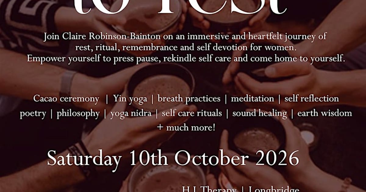 Yoga + Cacao: Return to Rest, Birmingham